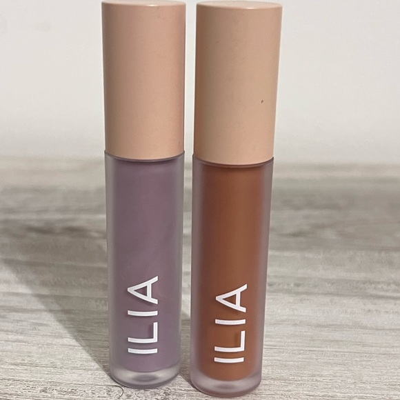 Ilia Liquid Powder Eye Tint - Set of 2 burnt and aster - Picture 1 of 12